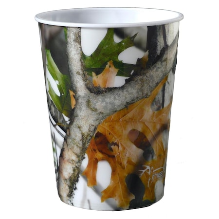 16 Oz White Camo Souvenir Cup